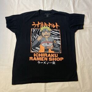 Naruto Men's Sz Large Ichiraku Ramen Shop T-Shirt R0164